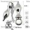 Plug anal metalico con aro extractor Small